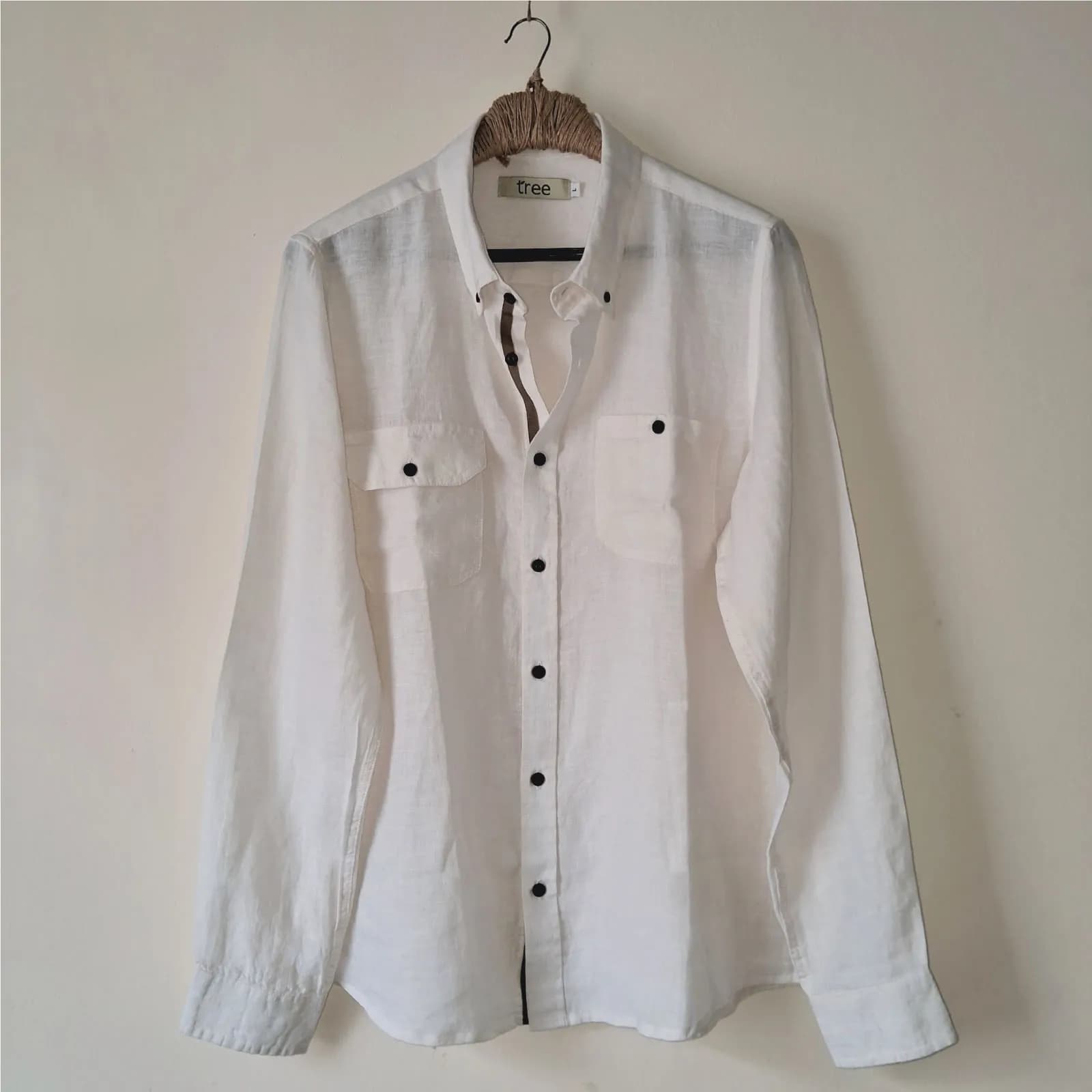Snow White Linen Adventure Shirt